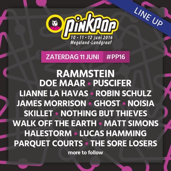 pinkpop zaterdag